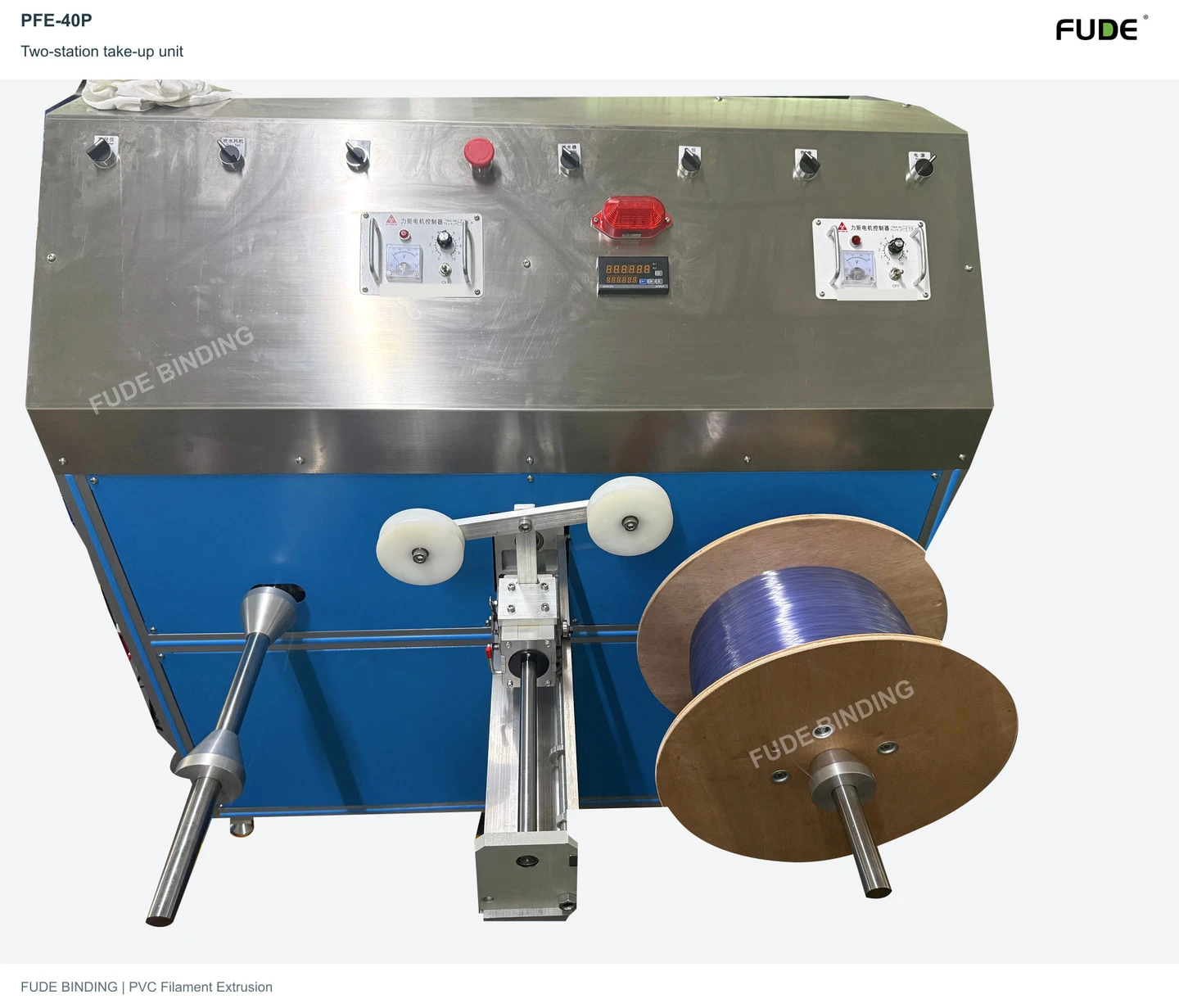 PFE-40P Two-station take-up